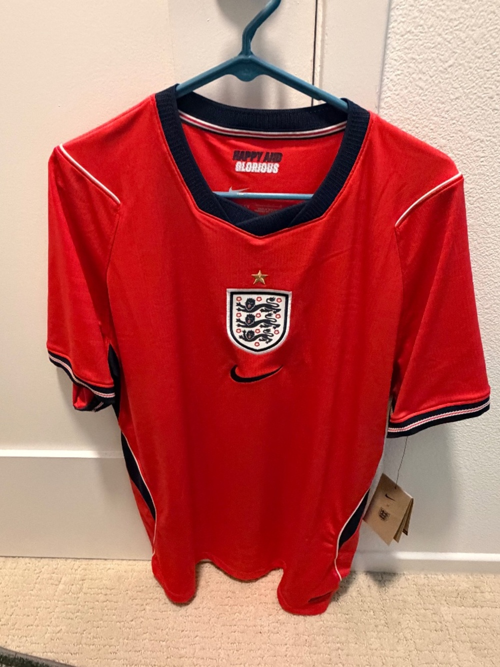 NWT 2026 Nike England National Soccer Team Away Jersey Mens Size L